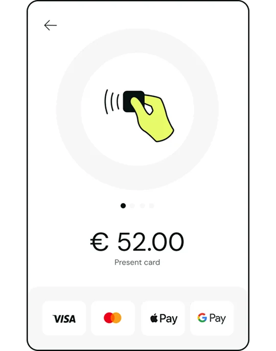 A SoftPOS application for in-store acquiring