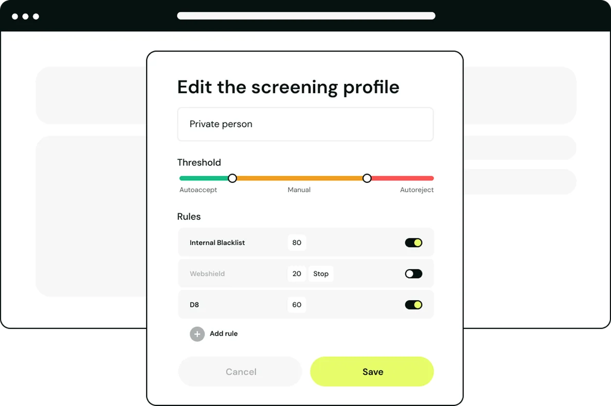 Enhanced due diligence